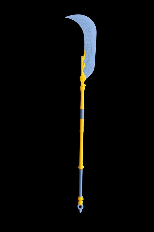 K-Pop Demon Hunters - Mira's Polearm. It glows in the dark! Full length!