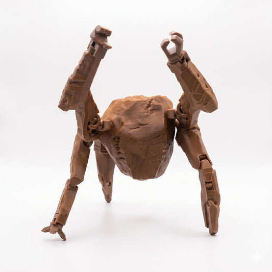 Amaze Amaze Amaze! Articulated Rocky Figure - Project Hail Mary Eridian Desk Companion Poseable Figurine