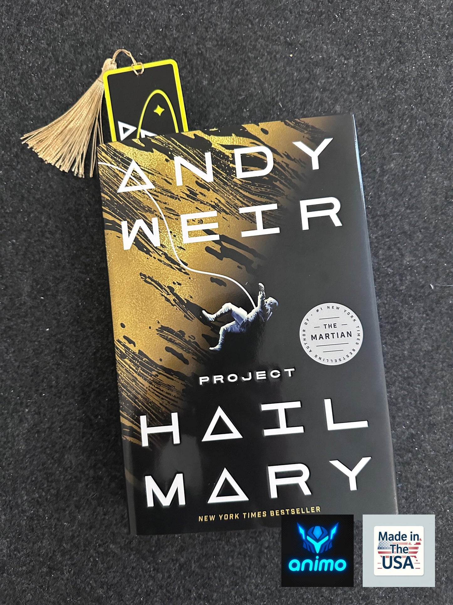 Project Hail Mary Bookmark – "Amaze, Amaze, Amaze" - Rocky Quote