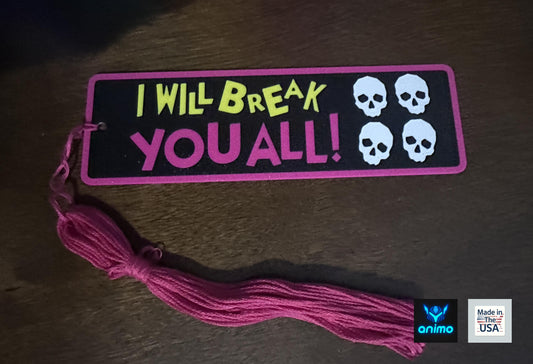 Dungeon Crawler Carl Ultimate Fan Bundle – "I Will Break You All" Gift Set – Lightbox, 3D Bookmark, & 7lSticker Pack – LitRPG DCC Merch