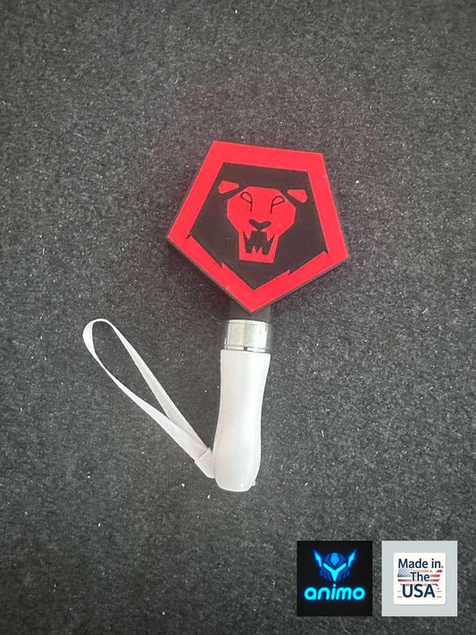 Saja Boys LED Lightstick - Kpop Demon Hunters 3D Printed Multicolored Concert Wand - Fanmade Cosplay Prop - Custom K-Pop Fan Gift