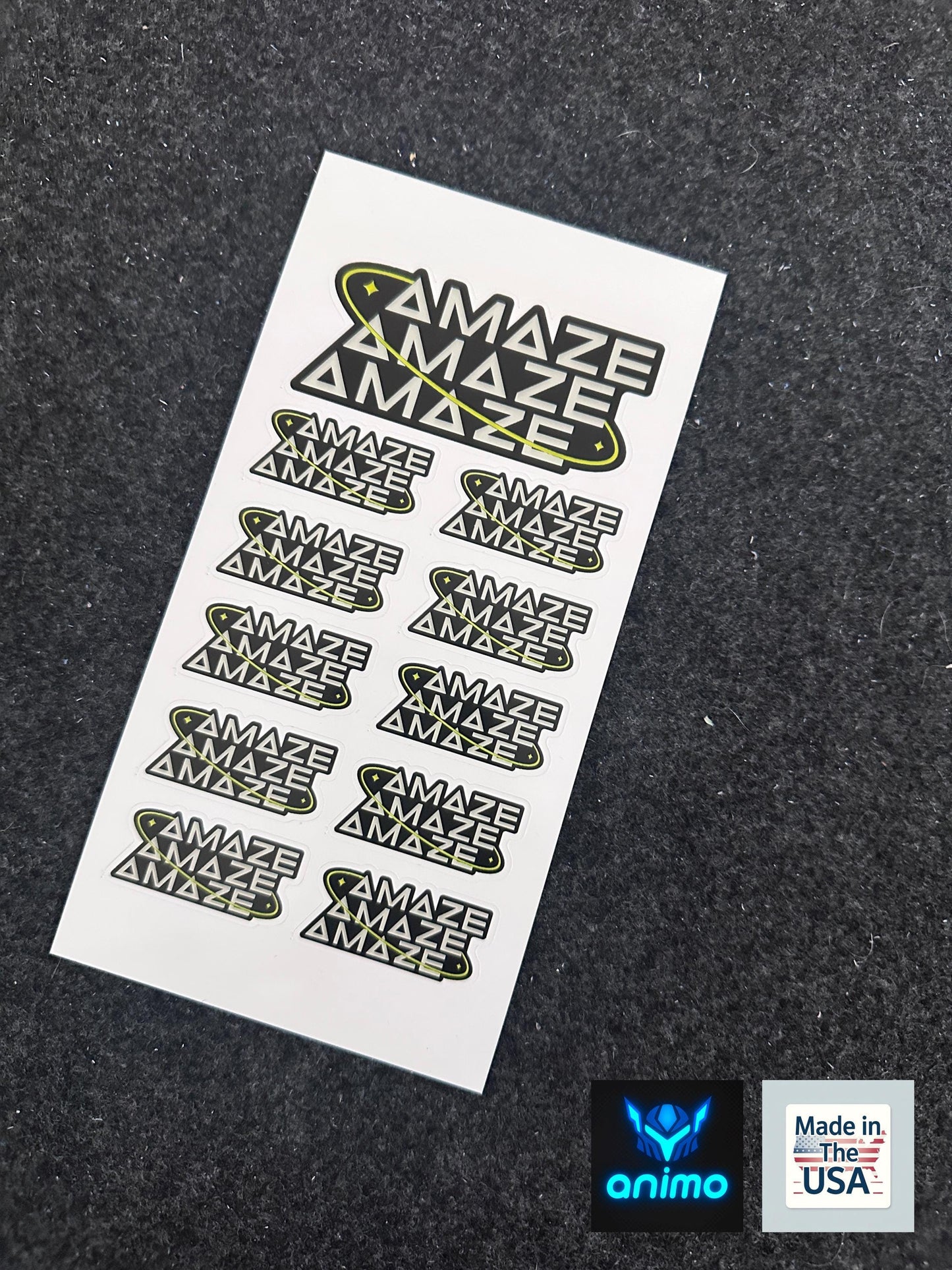 Project Hail Mary Ultimate Fan Bundle – "Amaze, Amaze, Amaze" Gift Set – Lightbox, 3D Bookmark, & Sticker Pack