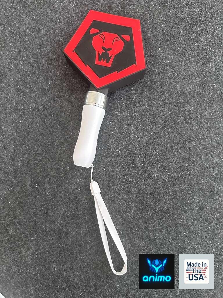 Saja Boys LED Lightstick - Kpop Demon Hunters 3D Printed Multicolored Concert Wand - Fanmade Cosplay Prop - Custom K-Pop Fan Gift