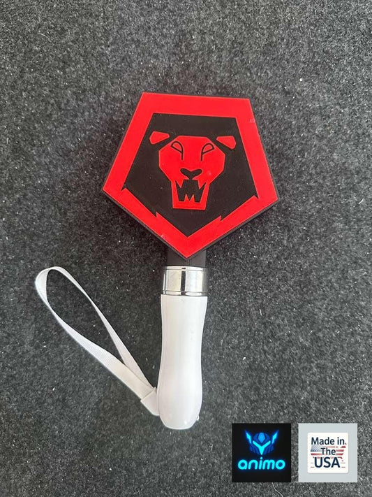 Saja Boys LED Lightstick - Kpop Demon Hunters 3D Printed Multicolored Concert Wand - Fanmade Cosplay Prop - Custom K-Pop Fan Gift